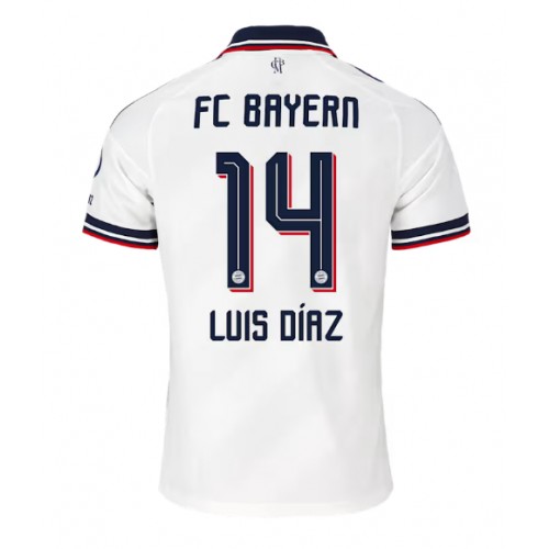 Stroje piłkarskie Bayern Munich Luis Diaz #14 Koszulka Wyjazdowej 2026-27 Krótki Rękaw
